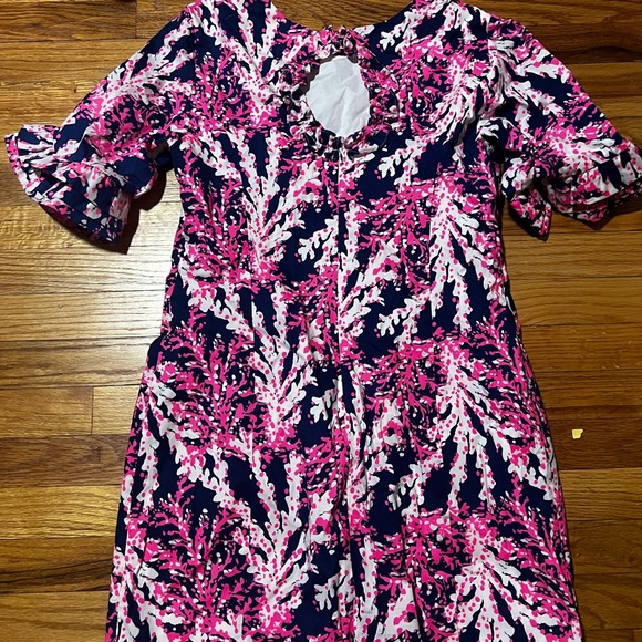 Lilly Pulitzer 3/4 sleeve dress fiesta stretch dress - Picture 3 of 3